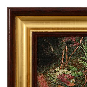 

Гобеленовая картина "Девушка с оленёнком" 40х80 (47*86) см