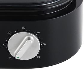 

Пароварка Braun FS 5100 BK, электрическая, 850 Вт, 6.2 л, 2 яруса, чёрная