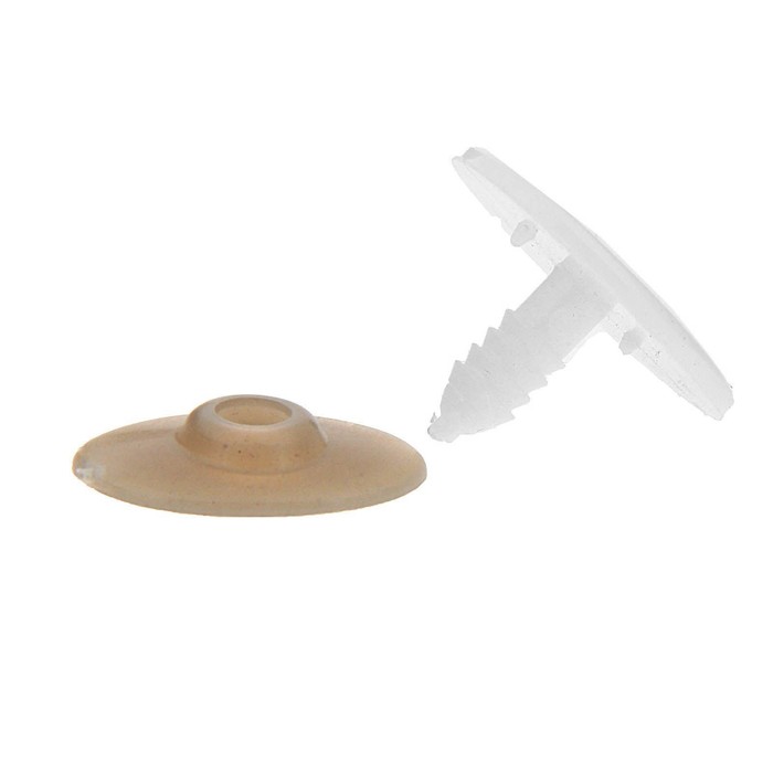 Глаза винтовые с заглушками, набор 4 шт, размер 1 шт 2,5*2,1 см