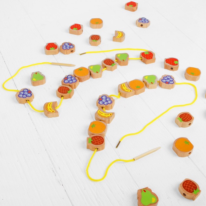 Игрушка-головоломка 3 в 1 "Фрукты"