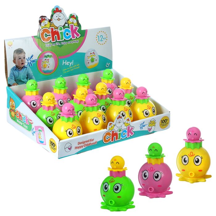 Брызгалка "Осьминог", цвета МИКС