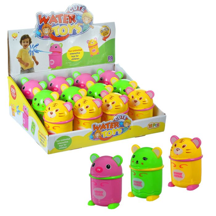 Брызгалка "Животные", цвета МИКС