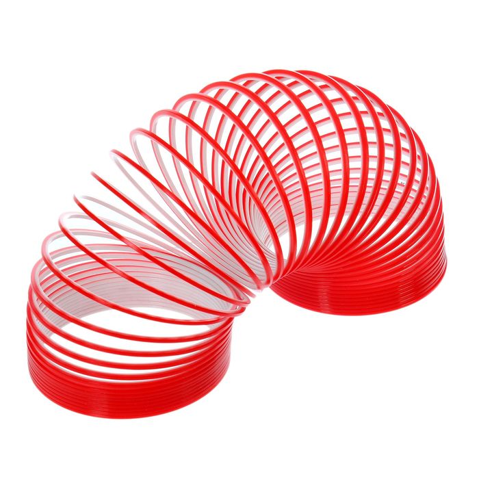 Пружинка-радуга "Однотонная", цвета МИКС