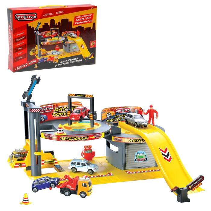 Гараж "Автосервис мастер тюнинга", 1 машина, Бонус — игра