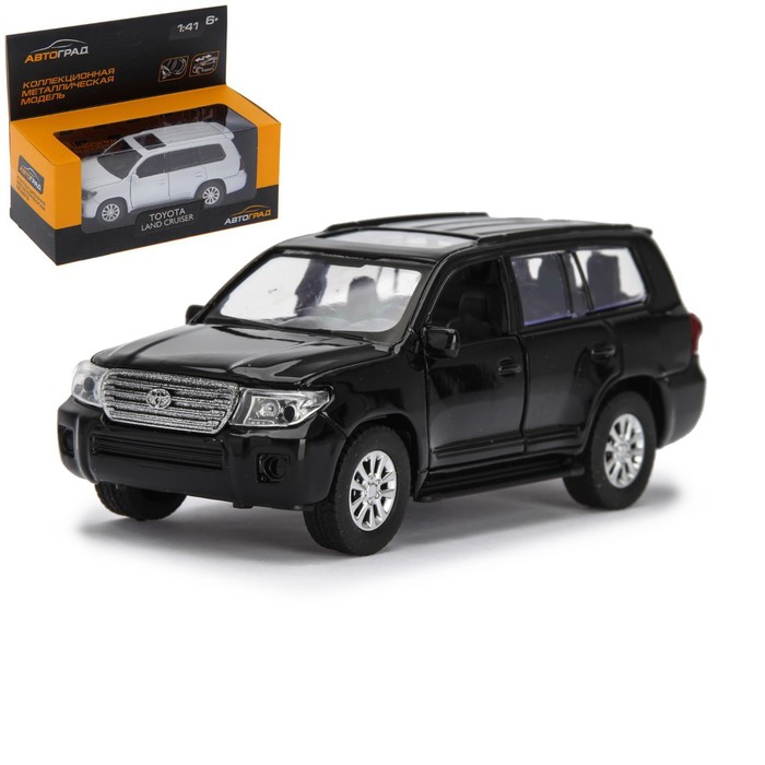 Модель металлическая TOYOTA LAND CRUISER, масштаб 1:41, цвета МИКС