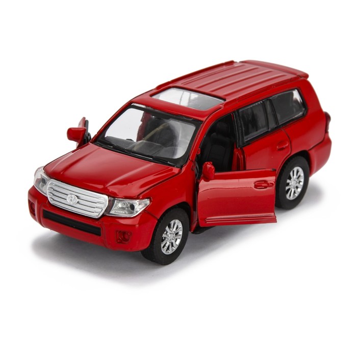 Модель металлическая TOYOTA LAND CRUISER, масштаб 1:41, цвета МИКС
