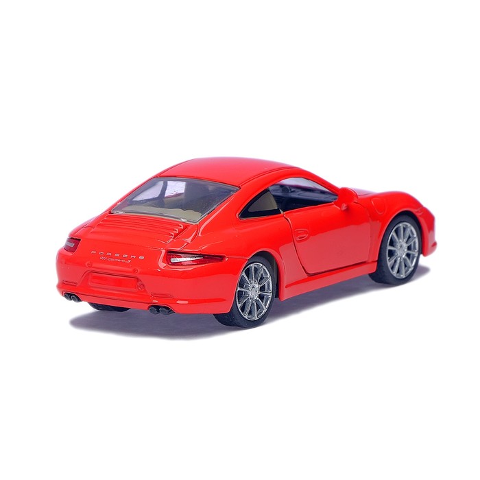 Модель металлическая Porsche 911 Carrera S, масштаб 1:35, цвета МИКС
