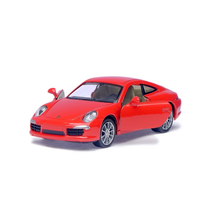 Модель металлическая Porsche 911 Carrera S, масштаб 1:35, цвета МИКС
