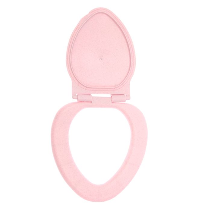 Сиденье для унитаза "Эконом", цвет розовый мрамор