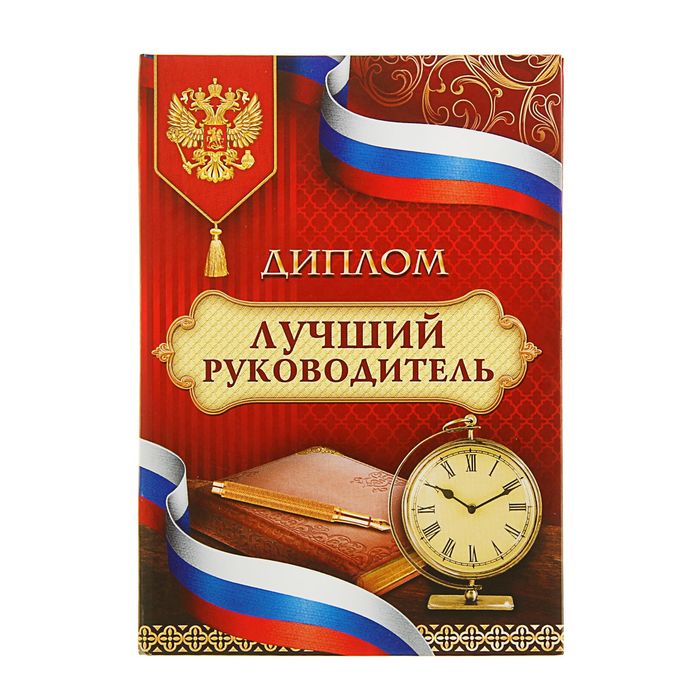 Диплом "Лучший руководитель"