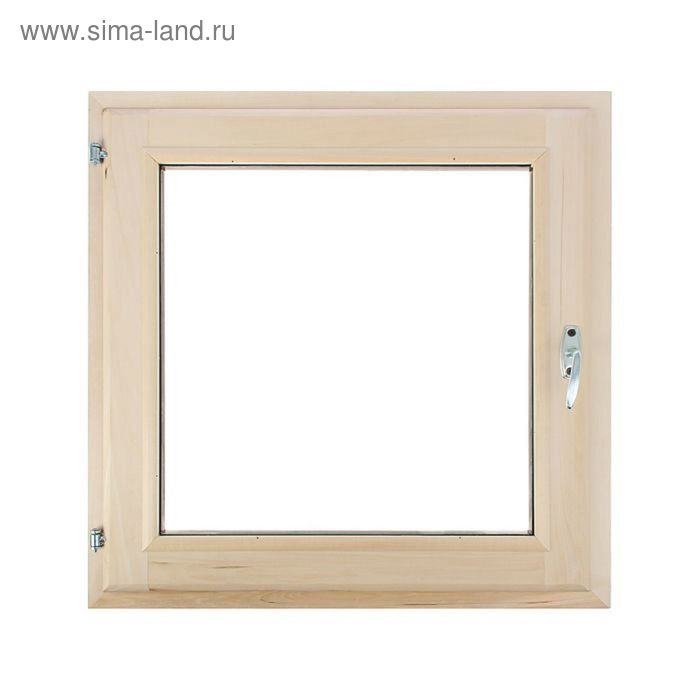 

Окно, 70×70см, однокамерный стеклопакет, из липы