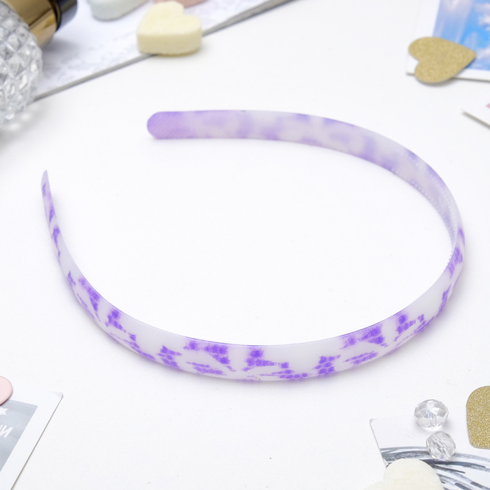 Ободок для волос "Эркас" цветы, микс