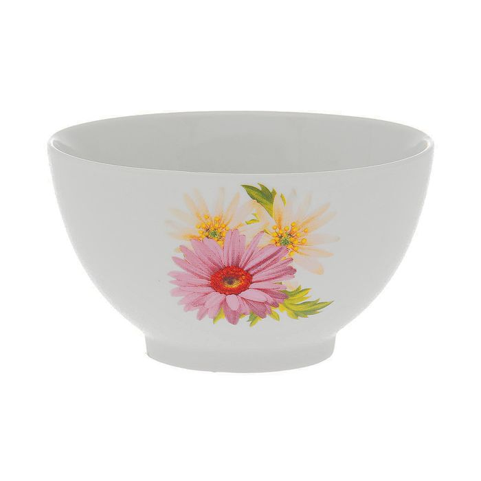 Пиала 300 мл "Розовые  герберы"