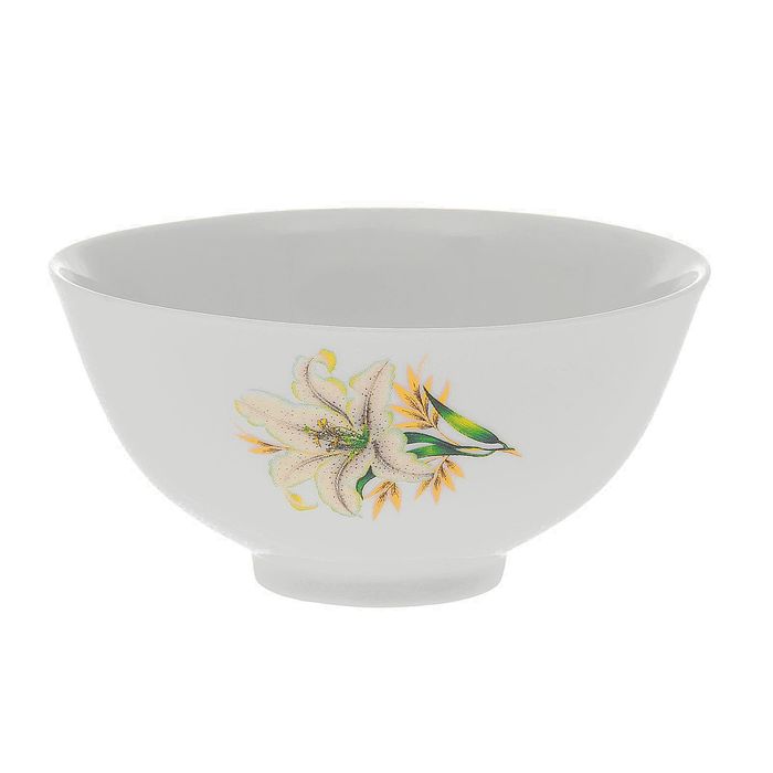 Пиала 230 мл "Белая лилия"