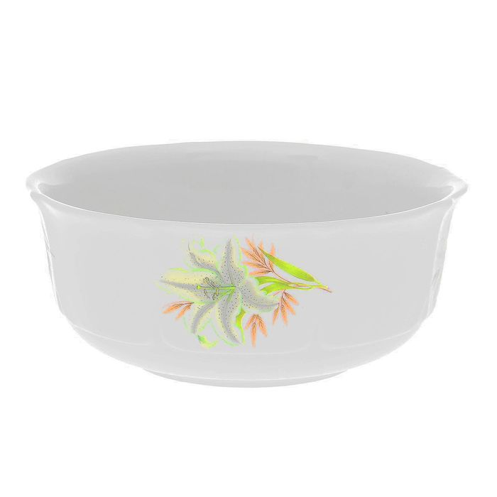 Салатник 1,1 л "Славянский. Белая лилия"