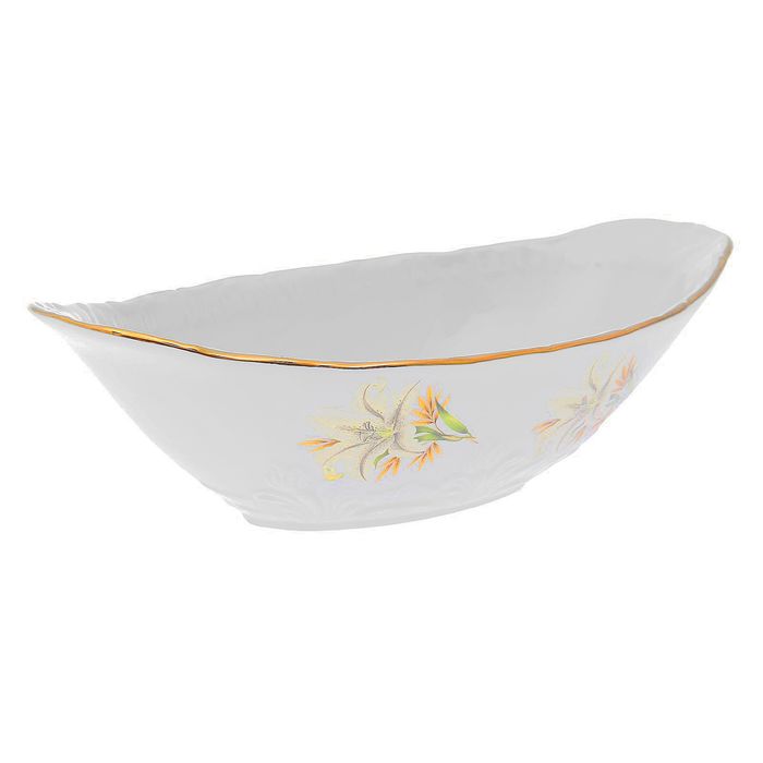 Салатник 1,2 л  "Ладья. Белая лилия"