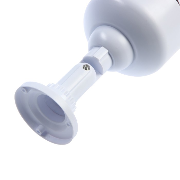 Муляж уличной видеокамеры VM-6, со светодиодным индикатором, 2АА (не в компл.), белый