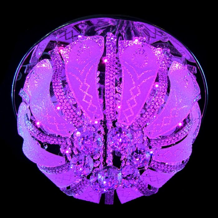 Люстра "Антарес" с диодами и дист. пультом d=40 см