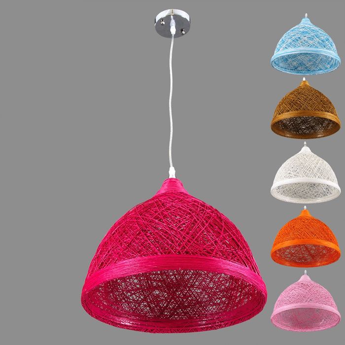 Люстра-подвес "Паутинка", 1 лампа, МИКС