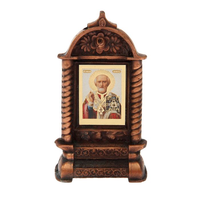 Киот полиграфический "Святой Николай"