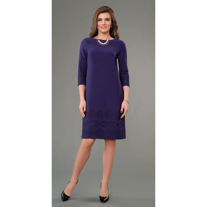 Платье женское, размер 44, цвет фиолетовый 483