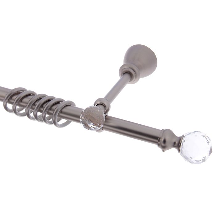 Карниз d=2 см, цвет сатин, длина 300 см