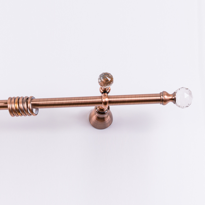 Карниз d=2 см, цвет медь, длина 340 см