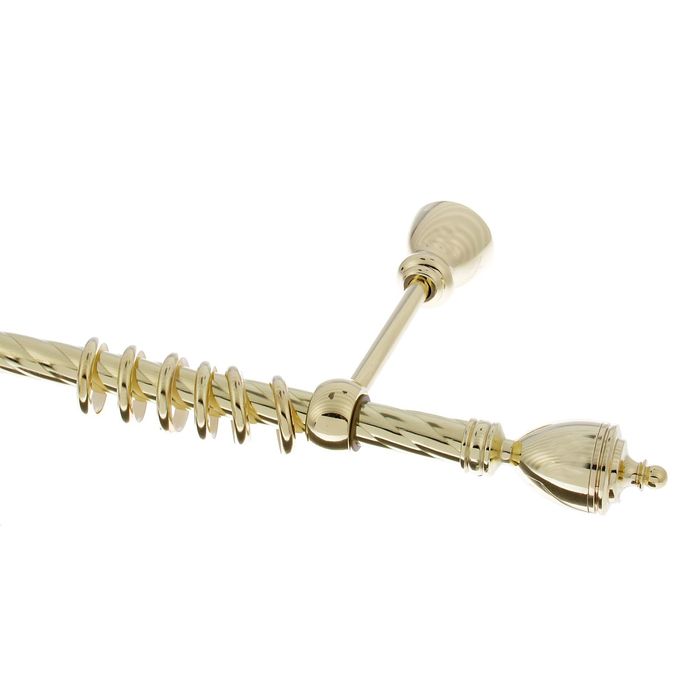 Карниз "Гамма" d=2 см, цвет золото, длина 240 см