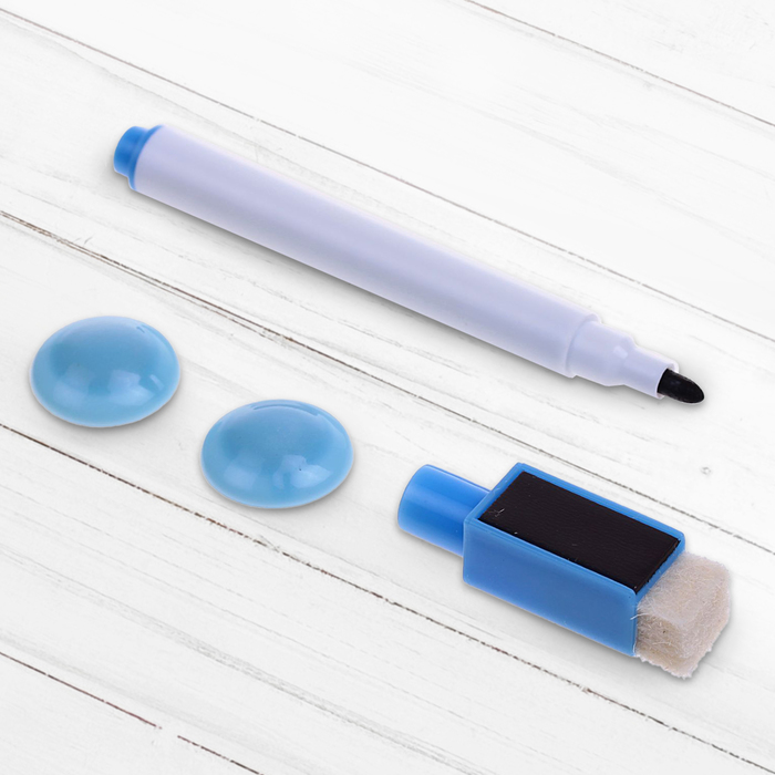 Доска магнитная "Учиться вместе веселее" Холодное сердце, алфавит магнитный + маркер