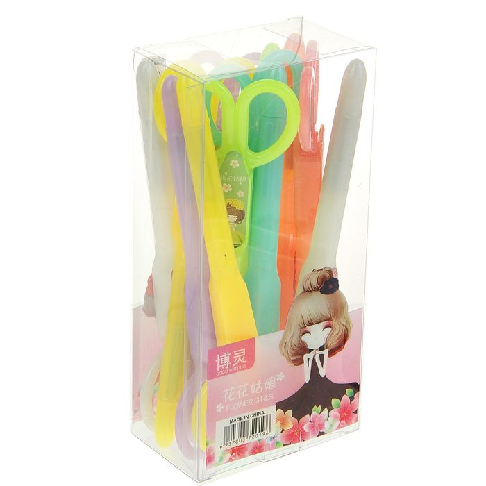 Ручка шариковая-прикол Ножницы МИКС