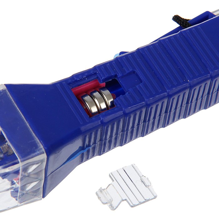 Фонарик с квадратной ручкой, 1 диод, микс