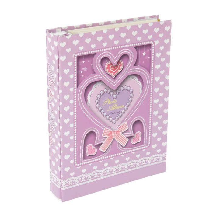 Фотоальбом магнитный 18 листов "Сердечность" МИКС