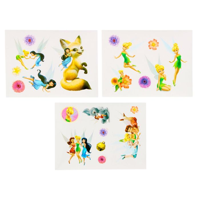 Плакат обучающий с наклейками, Феи