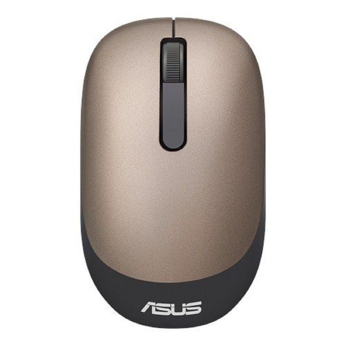 Мышь Asus WT205, золотистый, беспроводная, USB2.0