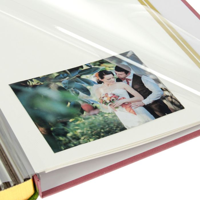 Фотоальбом магнитный 20 листов "Башня. Мост. Пионы" в коробке МИКС