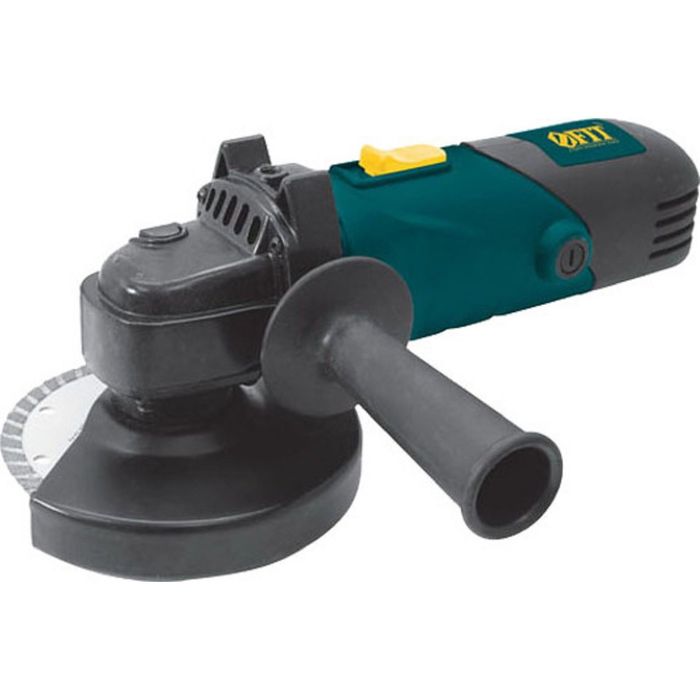 Шлифмашина угловая FIT AG-125/900 900Вт; 11000об/мин; БсК 125мм; мал.; б/с щеток; короб.