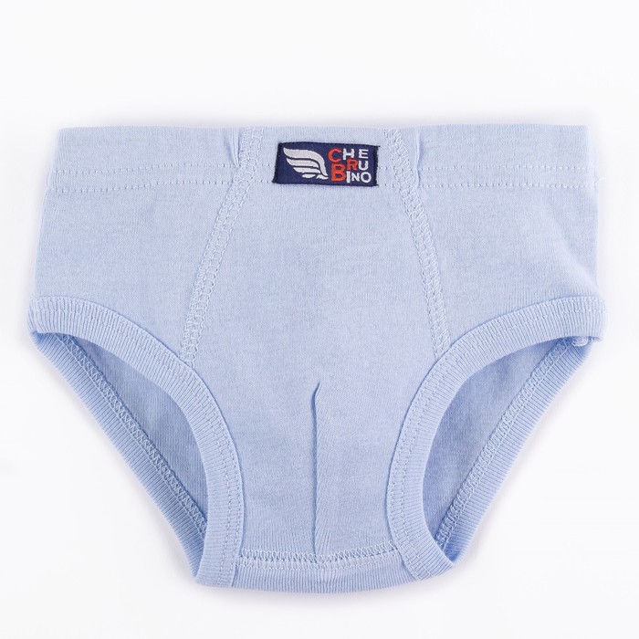 Трусы-слипы для мальчика, рост 92 см (52), цвет голубой