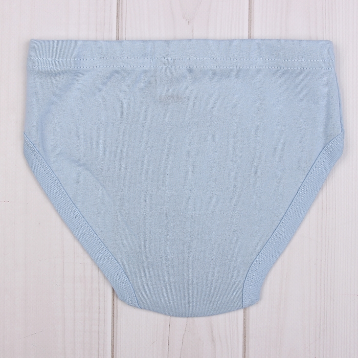 Трусы-слипы для мальчика, рост 92 см (52), цвет голубой