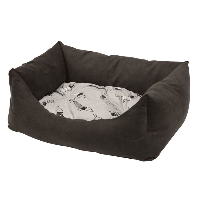 Мягкое место Fantasia "Собачки", 70х60 см, корич./сер.