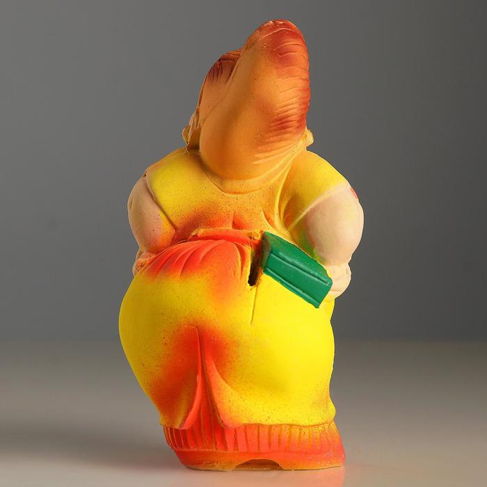 Копилка "Продавец Дуся" жёлтая