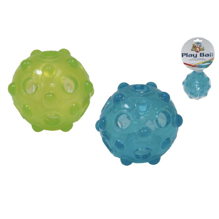 Игрушка для собак "Мячик-мина", нейлон, 8 см