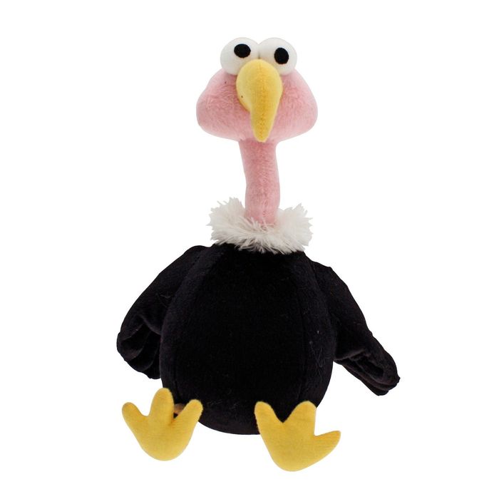 Игрушка для собак "Гриф", 23 см, текст.+веревка