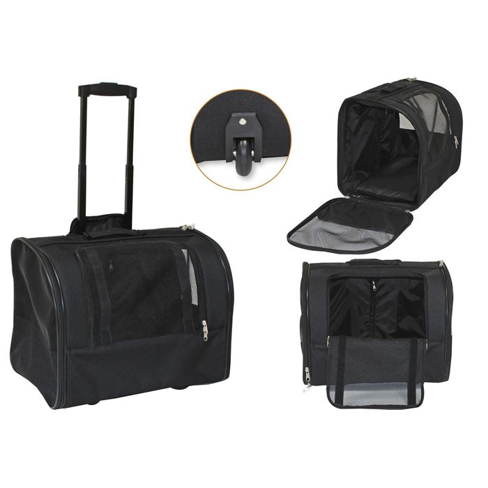 Сумка-перевозка на колесах "TROLLEY JOLIE", 44х28х33 см, нейлон