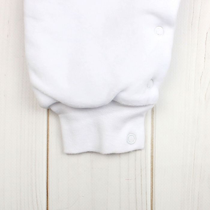 Комбинезон для мальчика, рост 86 см (48), цвет белый