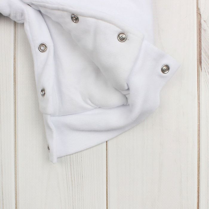 Комбинезон для мальчика, рост 86 см (48), цвет белый