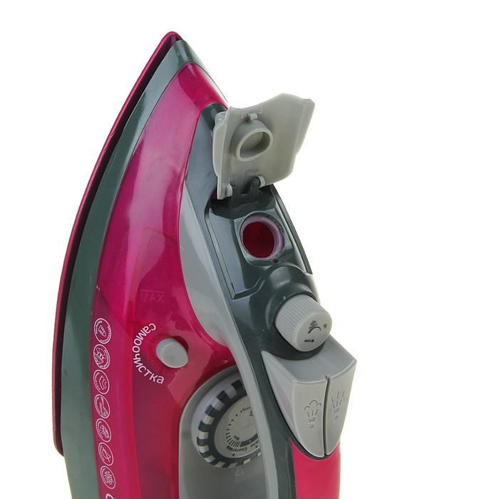 Утюг Galaxy GL 6120, 2400 Вт, керамическое покрытие, автоотключение, сиреневый