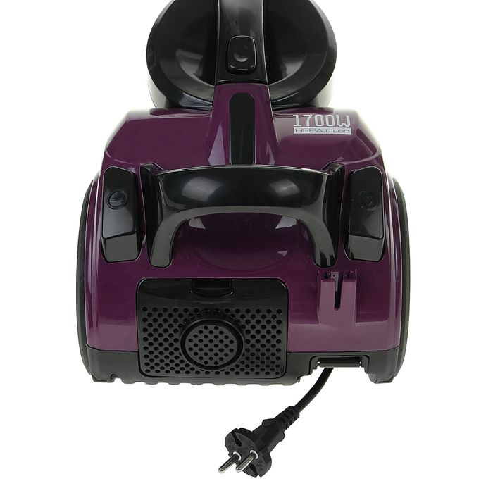 Пылесос Galaxy GL 6250, 1700 Вт, мощность всасывания 400 Вт, 3 л, фиолетовый