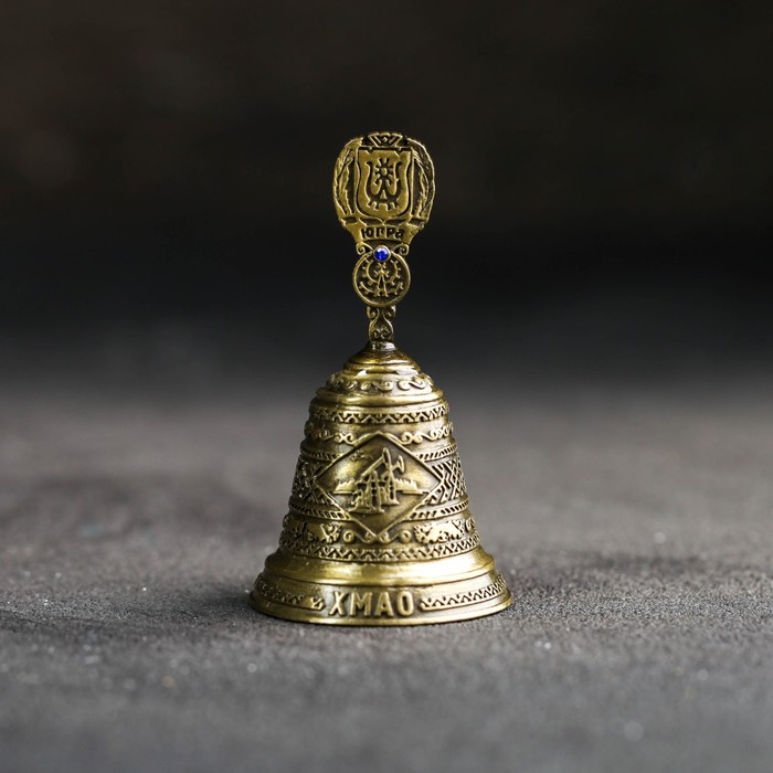 Колокольчик "ХМАО" 4,1 х 7,5 см