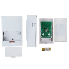 

Звонок LuazON LZDV-02-03, беспроводной, 2 звонка, 2хAA (не в комплекте), LR23A, МИКС