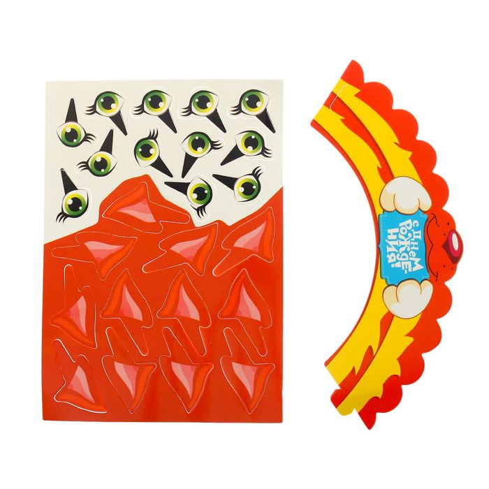 Украшение для кексов "Котёнок", набор: 6 корзиночек, картонные элементы